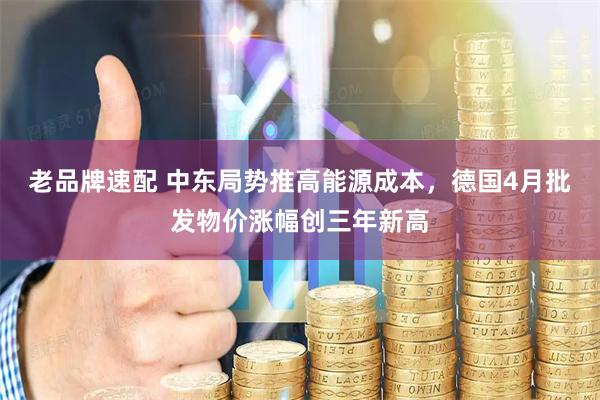 老品牌速配 中东局势推高能源成本，德国4月批发物价涨幅创三年新高